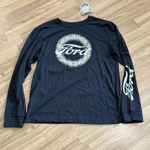 Men's Long Sleeve Realtree Edge Ford T-Shirt by Staghorn Creek  - Lg